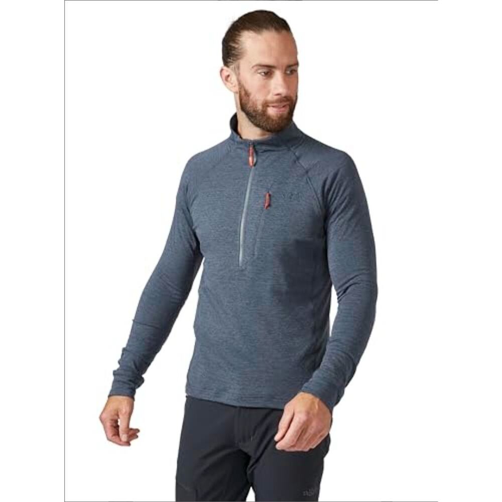 Rab Nexus Pull On Mens Half Zip Waffle Fleece Jacket Large Active Outdoor Hiking